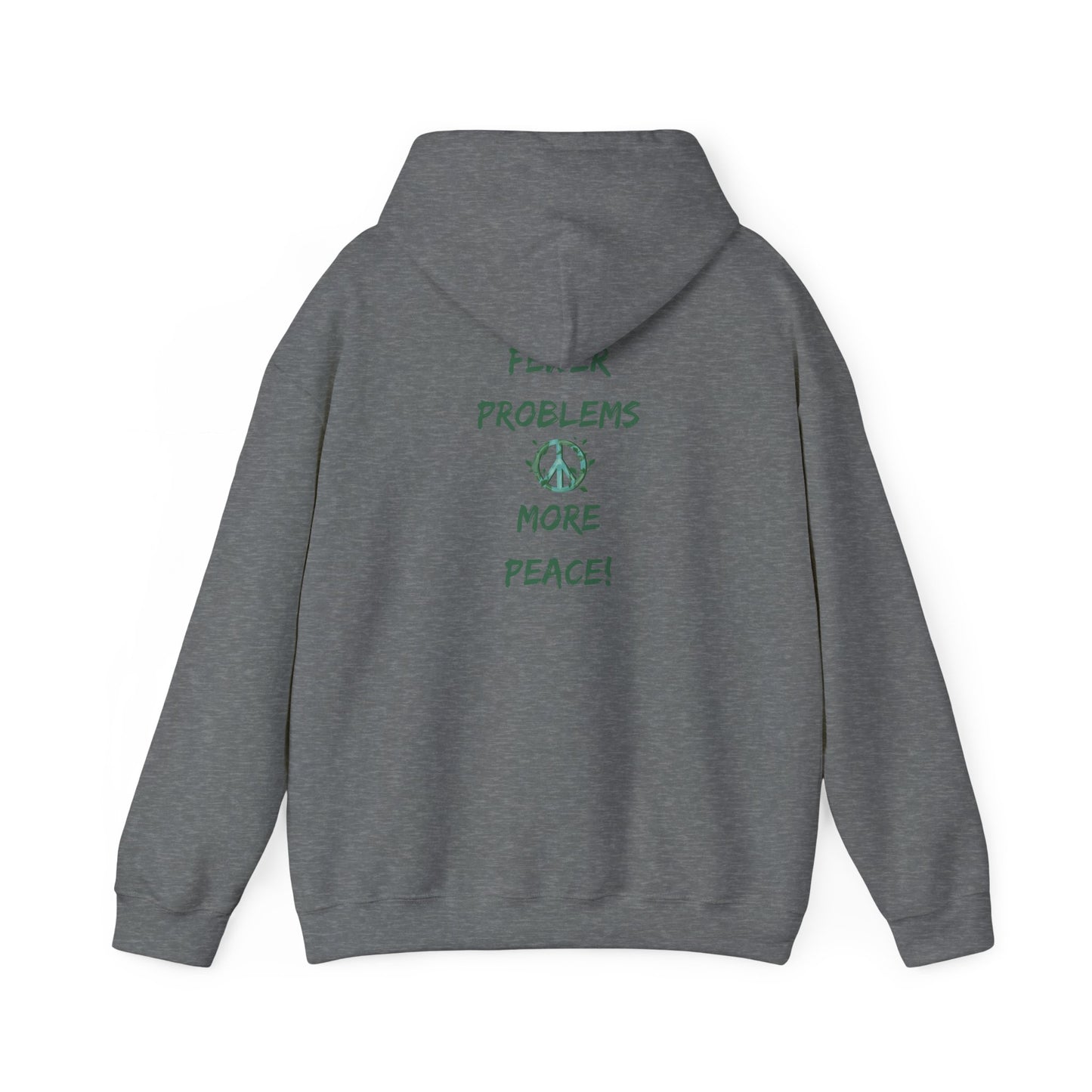 "Plants Over People" Hooded Sweatshirt (6 Sizes, 6 colors)