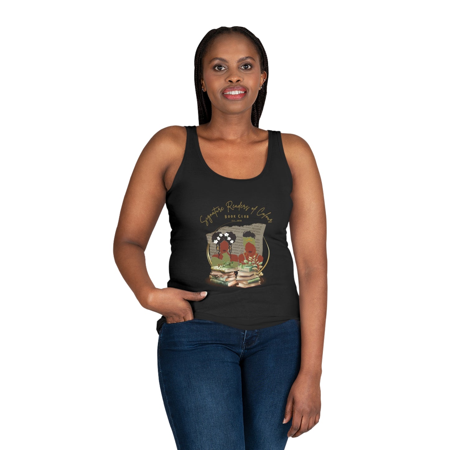 SRC Black & White Women's Tank Top