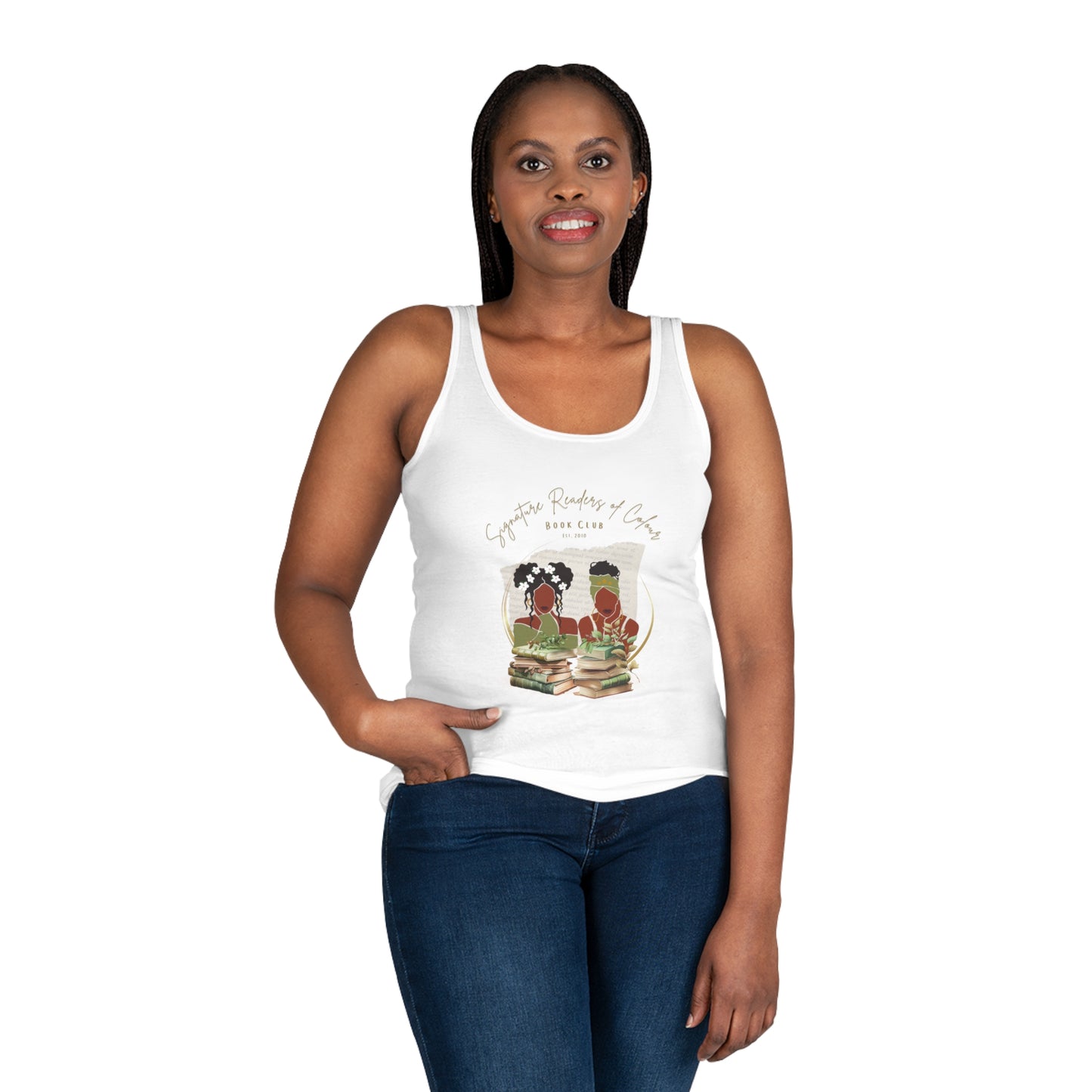 SRC Black & White Women's Tank Top