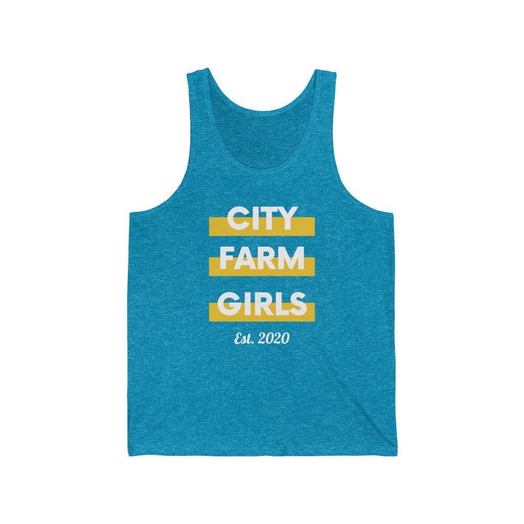 City Farm Girls - Unisex Jersey Tank Top