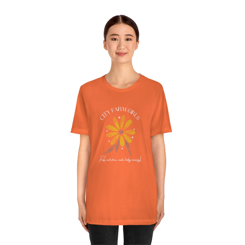 Rise and shine,Unisex Jersey Short Sleeve Tee