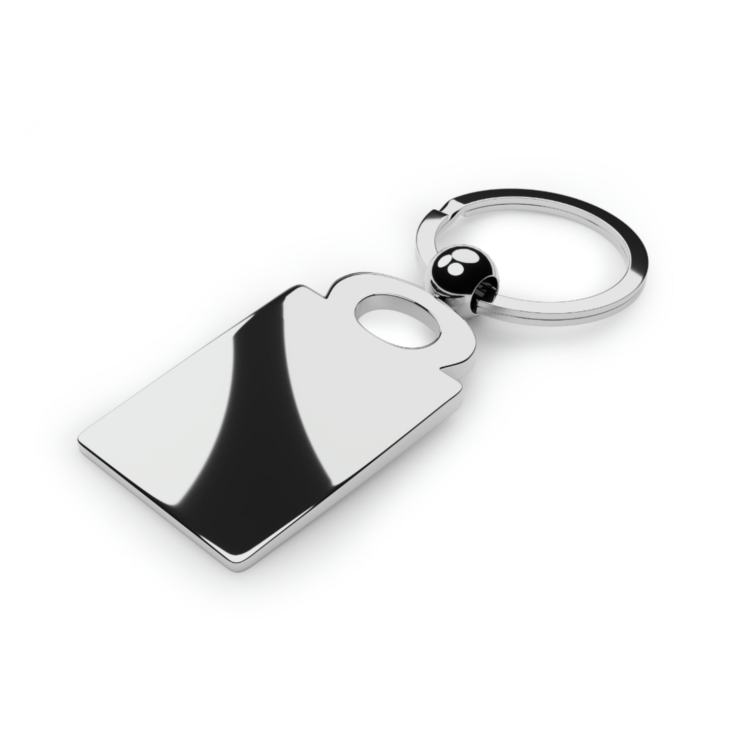 "Strong, Rock Solid", ABA Rectangle Photo Keyring