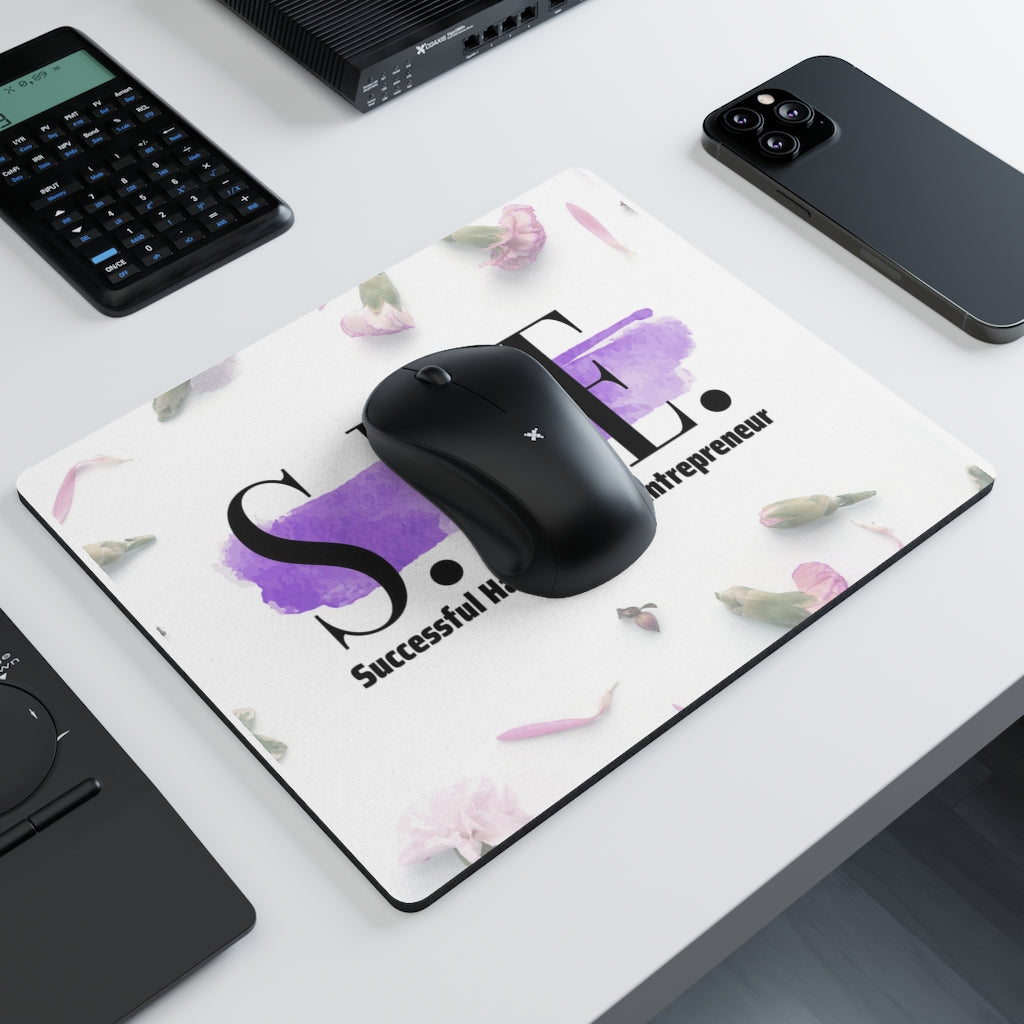 S.H.E. is "Successful Hardworking Entrepreneur" - Rectangular Mouse Pad