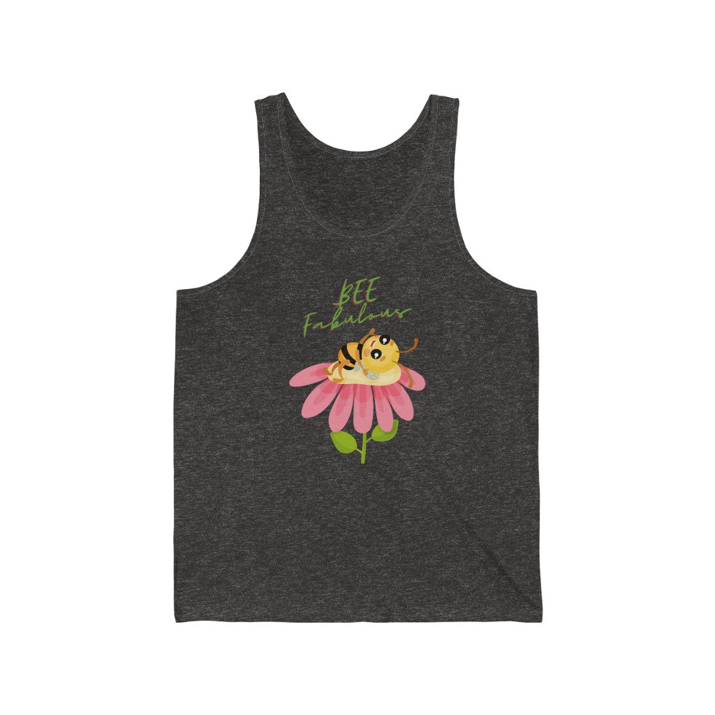 “Bee Fabulous” Unisex Jersey Tank Top