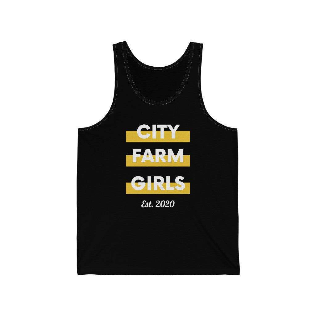 City Farm Girls - Unisex Jersey Tank Top