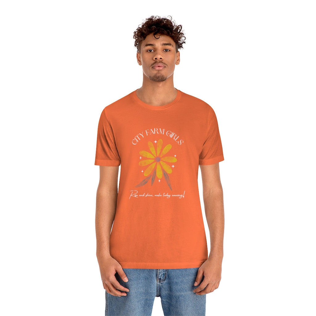 Rise and shine,Unisex Jersey Short Sleeve Tee