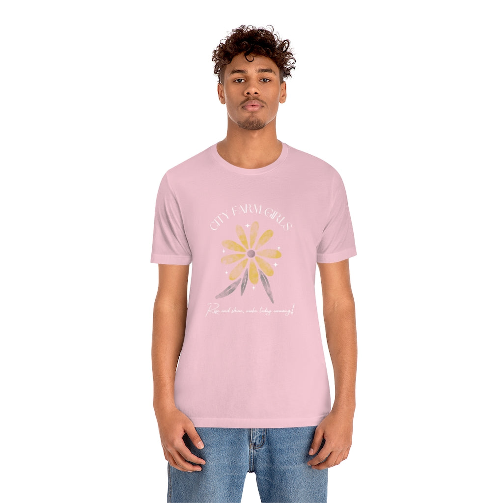 Rise and shine,Unisex Jersey Short Sleeve Tee